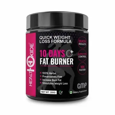 Healthoxide Fat Burner Powder, 200 Gm, 200 grams