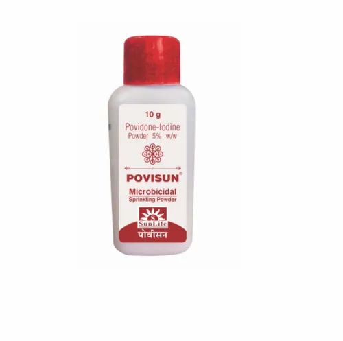 Povidone-Iodine Povisun Powder, Packaging Type: Bottle