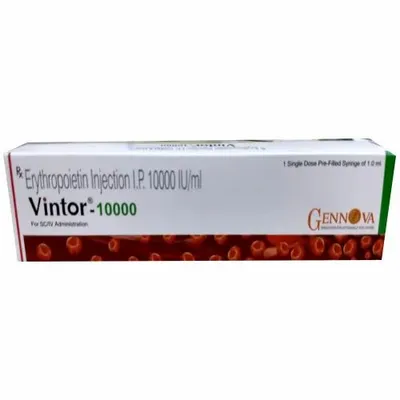 Vintor 10000 Injection, 1 ml In 1 Prefilled Syringe