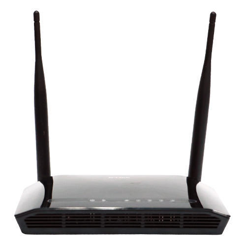 Black Wireless or Wi-Fi Indoor Wifi Router