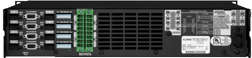 8- Channel Professional Power Amplifiers