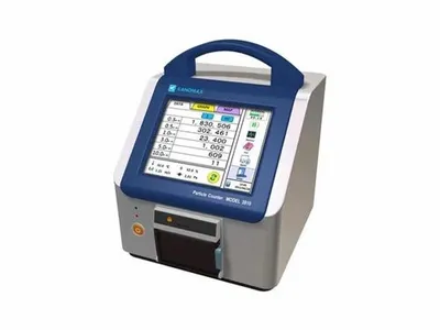 Steel KANOMAX Portable Particle Counter, 50 Lpm And 100 Lpm, Size: 200*205*200