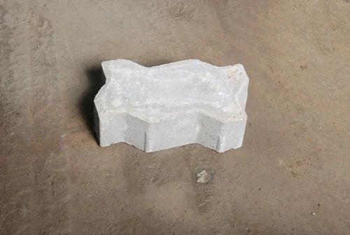 Zigzag 80 mm Concrete Paver Block, Packaging Type: Loose