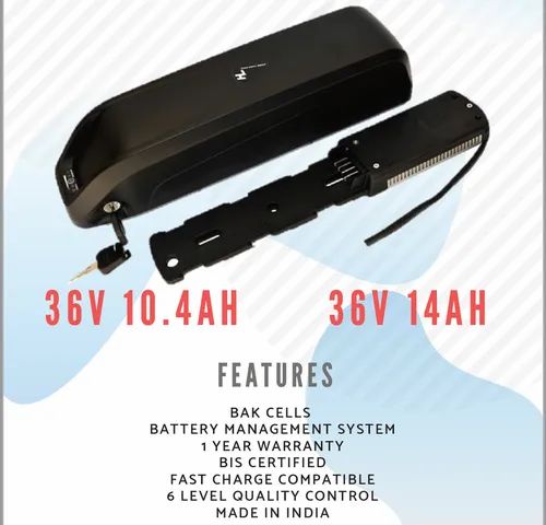 VIRTUSMOTORS Alpha Electric Bike Battery Pack, Model Name/Number: Alphaebckpro, Capacity: 7.8 Ah 10.4 Ah 14 Ah