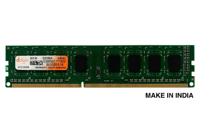 Dolgix 2GB DDR3 1600MHz Desktop Ram - UDIMM, Voltage: 1.5 V