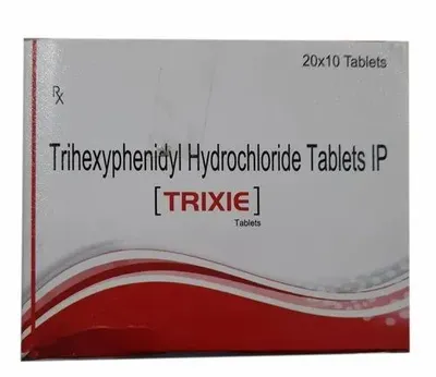 Trixie Trihexyphenidyl Hydrochloride Tablet IP, Prescription, Treatment: Parkinson's Disease