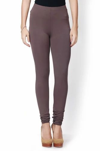 Gray Plain  Ladies Legging