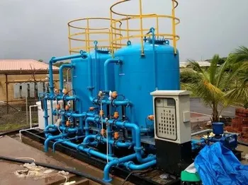 WTE Sand Grades Automatic Water Filtration Plant for Steel Industry, Capacity: From 100 M3/Hr