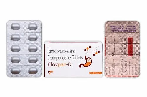 Clovpan-D Pantoprazole And Domperidone Tablet, Treatment: Anti Ulcerative & Anti Ementic, Packaging Type: Alu-alu