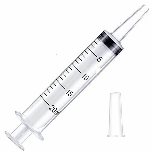 Plastic Syringe 20 ML, For Hospital & Medical