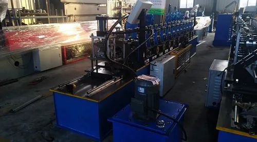 Fully Automatic Roll Up Shutter Door Cold Roll Forming Machine