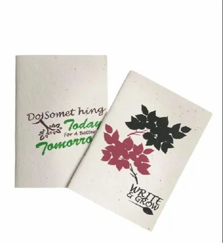 Paper softbound Plantable Seed Notepad