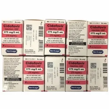 Cidofovir 375mg injection, Non prescription