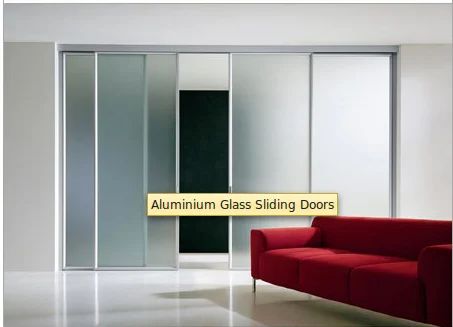 Aluminium Glass Sliding Doors