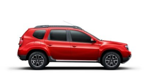 Red Renault Duster Car