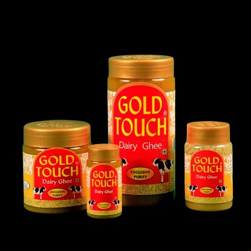 Gold Touch Dairy Ghee, Packaging Type: Jar