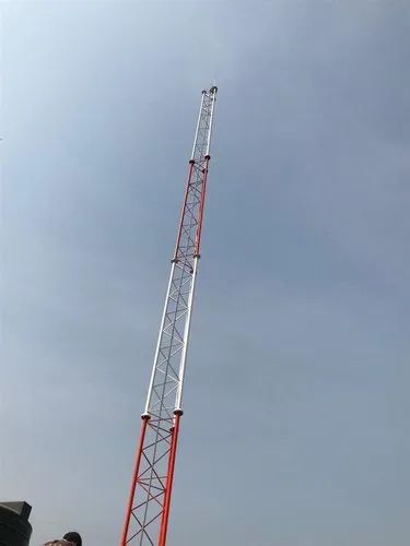 Galvanized Iron Wireless Self Supporting Towers, For Telecom