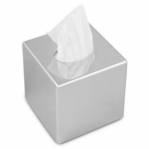 Paper Facial Tissue Cube Box, For Restaurent