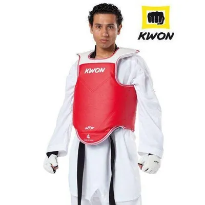 Red Taekwondo Chest Guard