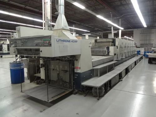 1992 Komori L 640 Lx-rp W/coater Printing Machine