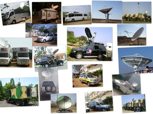 Mobile Antennas for DSNG/SNG/OB Vans