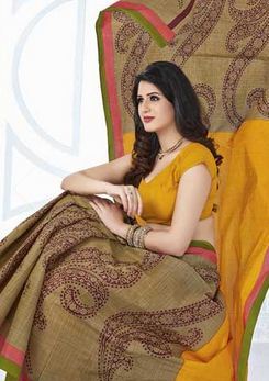 Cotton Embroidery Sarees