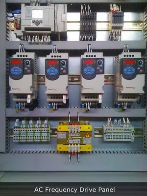 AC Frequency Drive Panel