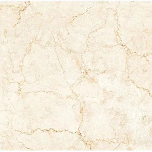 Glossy Beige Marble Tiles, Thickness: 15-20 mm, for Flooring