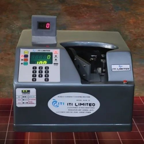 4 Seconds Per 100 Notes LED ITI NCM-02 Bundle Currency Counting Desktop Machine for Banks