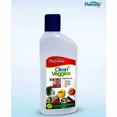 Petrova 500ml Vegetable and Fruit Wash, Packaging Type: Bottle, Liquid