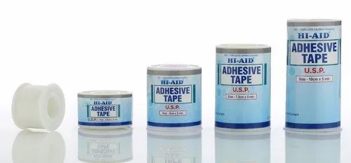 Plain HI-AID USP Adhesive Tape, Packaging Type: Box