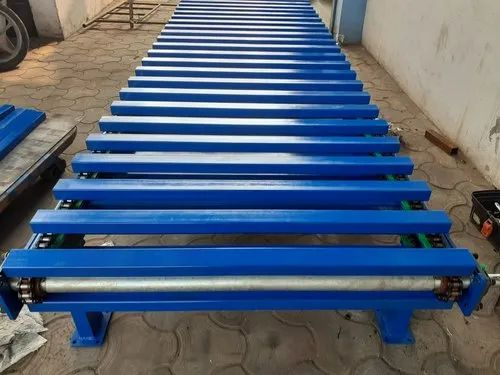 Stainless Steel Slat Conveyor, Material Handling Capacity: 100-150 kg per feet, Capacity: 1000kg/meter