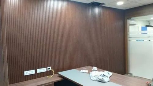 Plain Brown Office Wooden Wall Panel