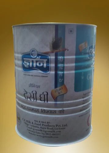 Tin Containers for Ghee