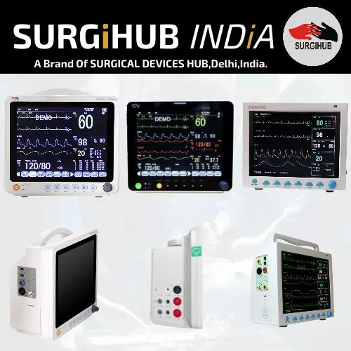 35%-99% 12.1 Patient Multipara Monitor (SURGIHUB), 12 lead
