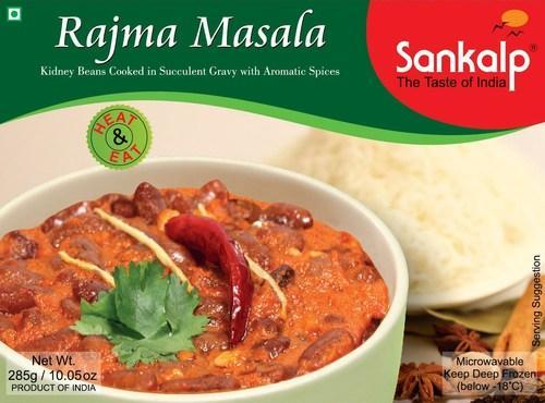 Heat & Serve Frozen Ready To Eat Rajma Masala, Packaging Size: 285 Gram, Packaging Type: Box