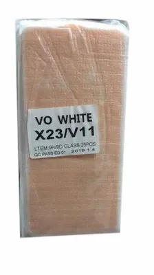 Rectangle Vivo VO White Mobile Tempered Glass, Packaging Type: Packet, Thickness: 0.5 Mm