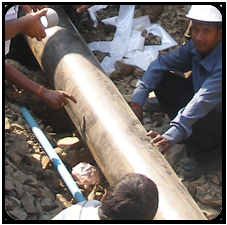Steel Pipeline Laying & associated works