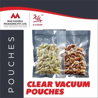 Plain Clear Vacuum Pouches