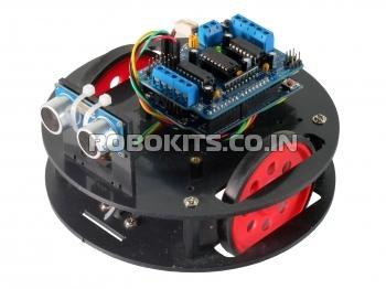 RoundBot Arduino Compact Indoor Robot Fully Assembled