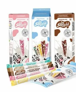 Sipahh  flavoured milk powders and drinks