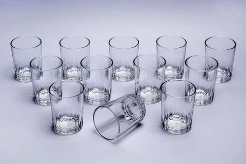 Thailand Clear Shot Tequila Glass - Pack of 6 (60 ml each)