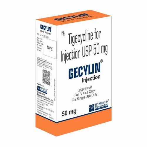 Premedium Tigecycline Injection, Prescription, 50 Mg