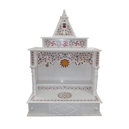 White Marble Home Temple