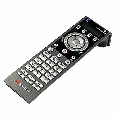 Wireless Gray Polycom HDX Remote Control Refurbished