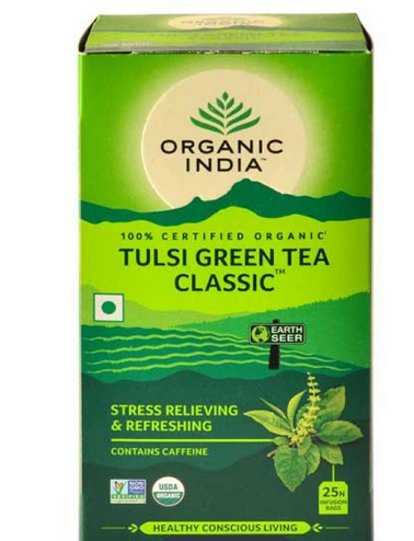 Tulsi Green Tea Classic 25 Tea Bags