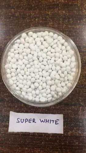CHAIRish Granules Super White Masterbatch, For Plastic Industry, Packaging Size: 25 kg