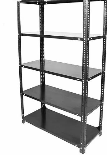 Stainless Steel Slotted Angle Rack, For Warehouse, Load per Layer: 100 kg