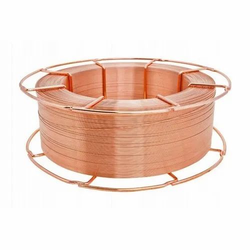 1-3 mm Copper Coated Welding Wire, Wire Gauge: 5-10