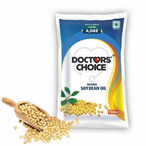 Doctors'''' Choice Refined Soybean Oil 1000 Ml (Pouch)